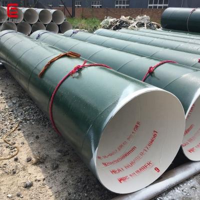 China Structural Pipe ASTM A252 Large Diameter SSAW Steel Pipe Spiral Welded Steel Pipe for sale