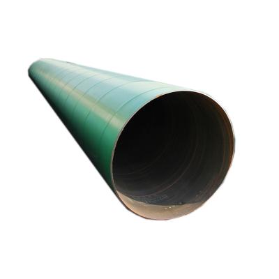 China Structural Pipe ASTM A252 Water Delivery Spiral Welded Steel Pipe API 5L Grade B X52 SSAW Steel Pipe for sale