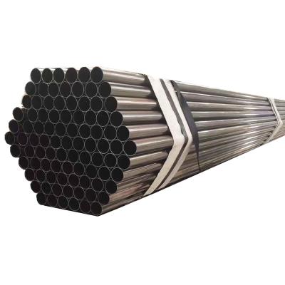 China Structure pipe 25mm cold rolled carbon steel tube black annealed welded steel pipe for furniture making for sale