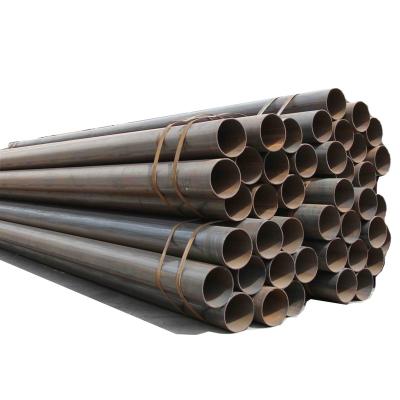 China Specifications 1.5 Inch 48mm Iron Tube Structure Pipe/Liquid Carbon Pipe/Gas Pipe/Scaffold Pipe Oil Pipe Etc. ASTM a53 round welded black steel pipe for sale