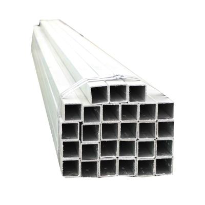 China Structure Pipe 25x25 Ms Square Steel Pipe Hot Dip Galvanized Square Carbon Steel Pipe HSS SHS for sale