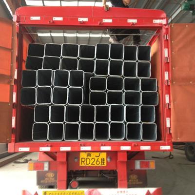 China Structure Pipe 20x20 To 200x200 Galvanized Square Steel Tube Hot Dip Galvanized Ms Square Pipe SHS HSS for sale