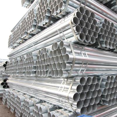 China 1/2 in. structural pipe. 10ft x 10ft Galvanized Structural Steel Pipe Welded Round Cavity Section Gi Steel Pipe for sale