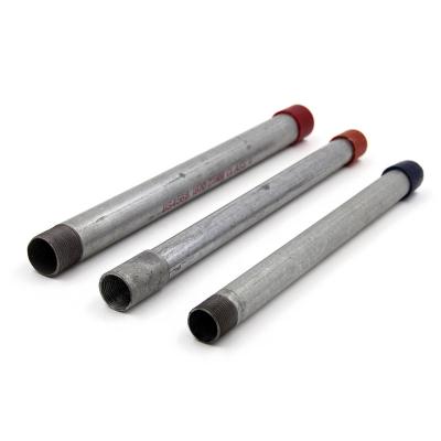 China Structure Pipe 25mm OD Galvanized Welded Structure Steel Pipe Pre Galvanized Round Iron Pipe for sale