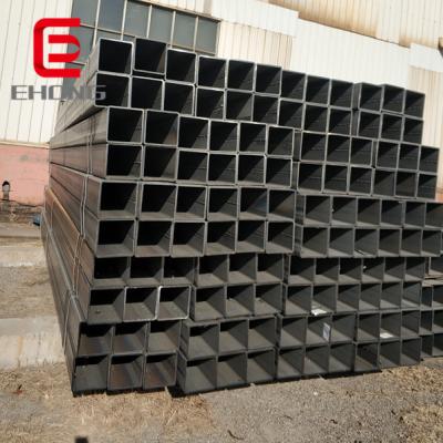 China 100x100 steel pipe hollow square carbon welded pipe and structure steel pipe price for sale