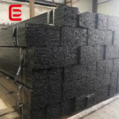 China Structure Pipe 20x20 25x25 Cold Rolled Square Steel Tube Black Annealed Carbon Welded Steel Pipe for sale