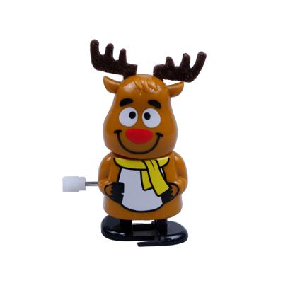 China Funny Kid Christmas Walking Santa Custom Wind Up Toy Happy Grow Wind Up Toy for sale