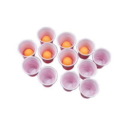 China Hot Selling Colorful Disposable Party Beer Ball Ping Pong Game Desktop Drinking Game Eco-friendly Material for sale