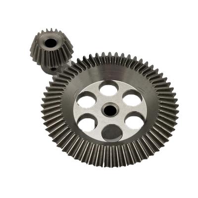 China Custom High Preision High Precision Carbon Steel Stainless Steel Teeth Milling Bevel Gear for sale