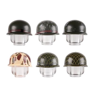 China WW2 military U.S soldiers helmet printed mini figures army figures compatible with legoinglys for sale