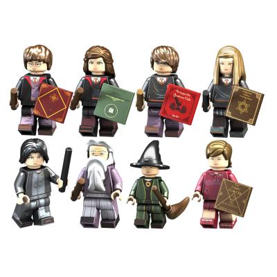 China Movie characters harry series legoly ron weasley hermione potteres action figures building block toys for sale