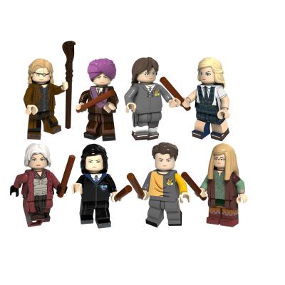 China Hot movie characters harry series hogwarts Professor quirrell potteres action figures building block toys for sale