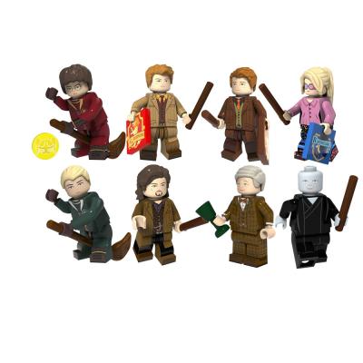 China Movie characters harry series hogwarts malfoy potteres action figures building block toys for sale