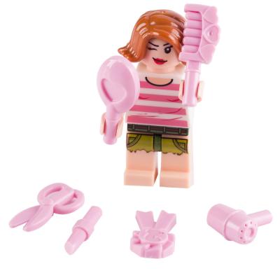 China Moc accessories hat swim ring comb christmas gift girl action mini figure building block for sale