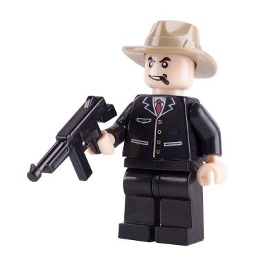 China MOC character career model ladies gentlemen thief criminal firemen mini figures building blocks for sale