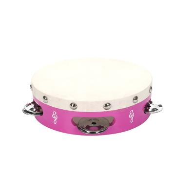 China New Design Early Education Instrument Mini Tambourine With Great Price for sale