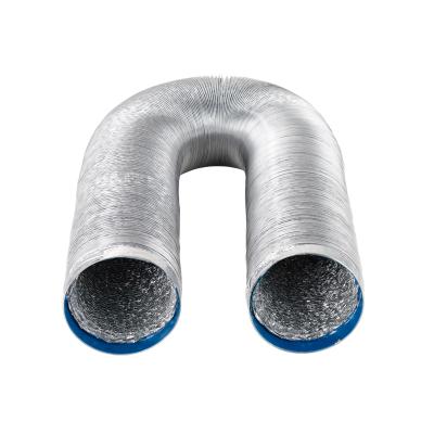 China Good Quality Aluminum Foil Air Extractor Ventilation Ducting Flexible Insulated Flexible Flex Ducting Hose for sale