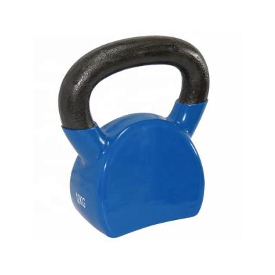 China Universal Gym Fitness Vinyl Coated Kettlebells Color Vinyl Kettlebell For Exercise for sale