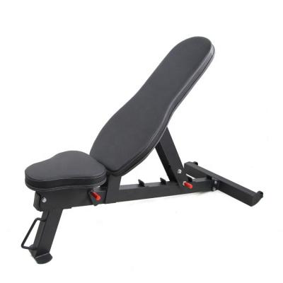 China Luxury Workout Sports Chair Supine Foldable Board Bench Matte BLACK Paint for sale