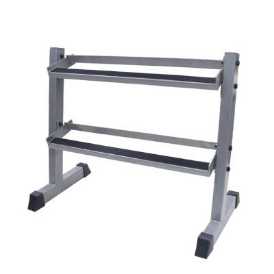 China Fitness Equipment Home Use Commercial Exercise Equipment Two Layers Dumbbell Rack for sale