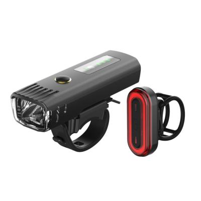 China Fashionable Bicycle Decoration Machfally EOS220 BK400 USB Rechargeable Bike Light Set, Powerful Lumens Bike Tail Light Front Free Light, LED Bike Front Light for sale