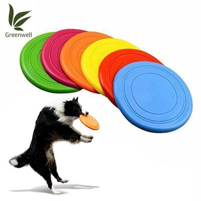 China Outdoor Silicone Dog Flight Discs / Heavy Duty Dog Training Flight Discs Tooth Outdoor for sale