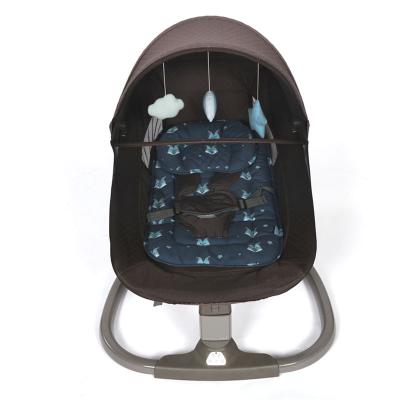 China Safety Comfortable Baby Swing Chair Toddler Swing Polyester Baby Bouncer Swing 0-3 Years Multifunctional Baby Swing Bouncer for sale