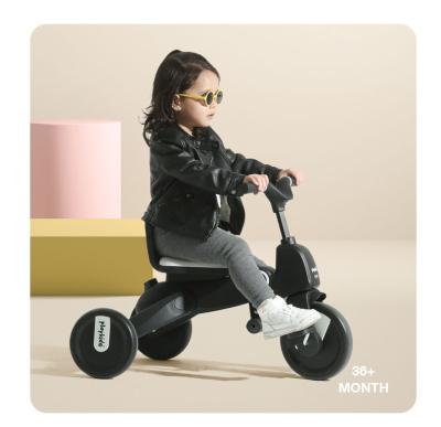 China Motion Kids Gift Best Quality Baby Tricycle 7 In 1 Child Push Tricycle for sale