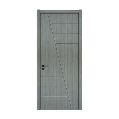 China Modern Design Hotel Door ABS Internal Waterproof Soundproof Bedroom Modern Design PVC WPC Interior Doors For Room for sale