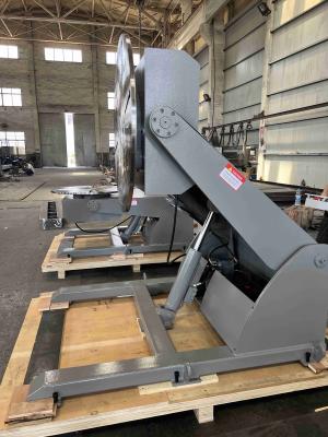 China YHB-10 Hydraulic Titling And Rotary Welding Positioner Turntable 1 Ton for sale