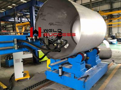 China 20 Ton Maximum Turning Capacity Self Aligning Welding Rotator With 10 Ton Idler Load Capacity for sale