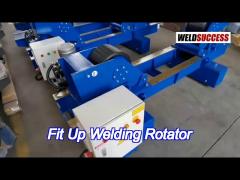 Conventional Hydraulic Fit Up Welding Rotator 100T For Pipe Butt Welding