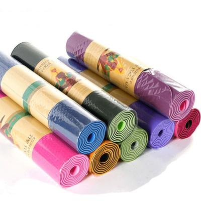 China Eco Friendly Foldable 6mm Eco Friendly Or Customized Yoga Mat Strip Yoga Mat For Yoga for sale