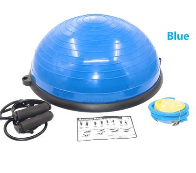 China Multifunctional Yoga Exercise Half Hemisphere Inflatable Balance Ball Durable Universal for sale