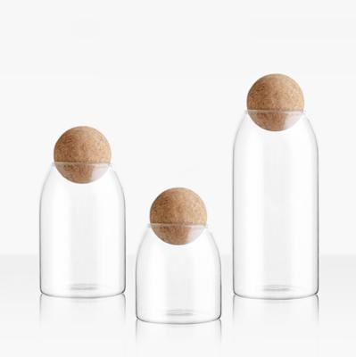 China Eco Friendly Material Wholesale Natural Cork Fitness Cork Fascia Balls Yoga Ball Massage Ball Eco-Friendly for sale