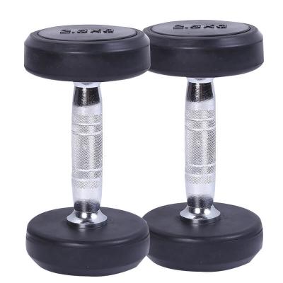 China Wholesale Durable Dumbbells Dumbbells Dumbbell Gym Fitness Rubber Adjustable Dumbbell for sale