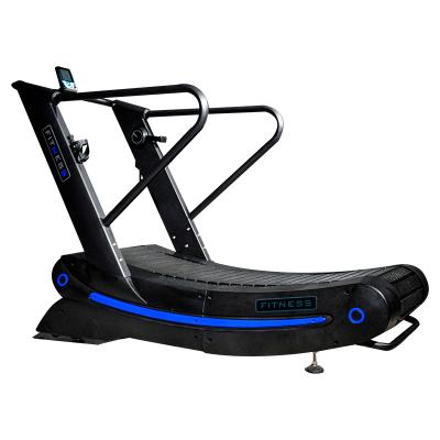 China Home Wholesale Lowest Noise Self-unpowered Running Machine Lowest Noise Self-unpowered Running Machine Manual Curved Treadmill for sale