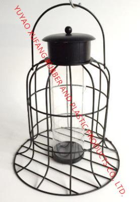 China Metal feeder，Unique Design Squirrel Resistant Bird Feeders 8.7 X 8.7 X 9.8 Inches Dimensions for sale