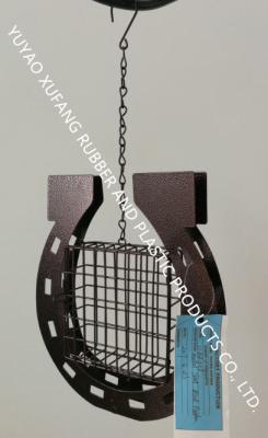 China Bird feeder ，Metal Decorative Iron Chain Hanging Suet Feeder / Suet Bird Feeder For Garden for sale