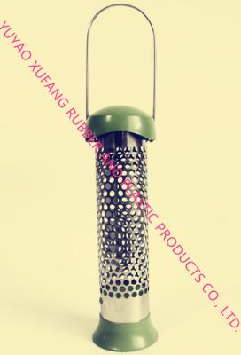 China Seed or Peanut feeders, Big Hole Wild Bird Feeders 9X9X31.5cm Size  Metal feeders for sale