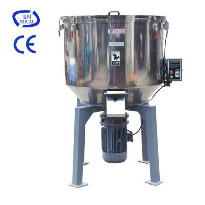 China Safety Protection Device 200kg Capacity Stainless Steel Powder Mixer Plastic Resin Mixer Electric Vertical Plastic Mixer for sale