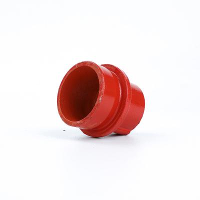 China Fire Fighting Reducer Pipe Fitting High Quality Concentric Reducer Threaded Reducer Malleable Iron Female Connection for sale