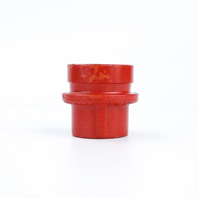 China 2*1-1/4 Inch High Quality Fire Fighting Malleable Iron Casting Fittings Spline Threaded Concentric Reducer for sale