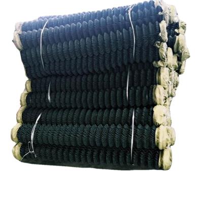 China Easily Assembled Factory Used Chain Link Wire Mesh Fencing , Galvanized PVC Coated Chain Link Fences for sale