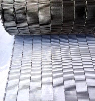 China Plain Weave Customize Flat Food Grade Stainless Steel Cable Wire Mesh Conveyor Belt For Food Making for sale