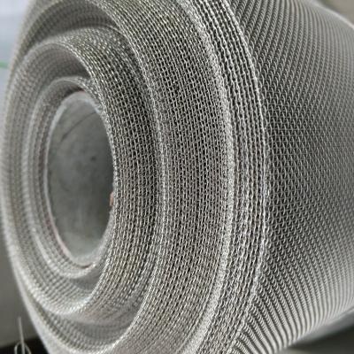 China Solid Construction 201 304 316 Woven Stainless Steel Wire Mesh / High Temperature Stainless Steel Wire Mesh for sale