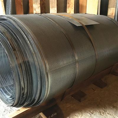 China Beautiful Surface Round Hole Shape Perforated Stainless Steel Mesh for sale