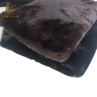 China High quality custom made luxury auto stock faux rabbit fur 1200-1400GSMWholesale long pile soft fluffy rabbit fur fabrics for sale