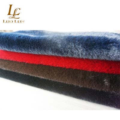 China Artificial Rabbit Fur Upholstery 160cm Plush Faux Rabbit Fur Fabric Auto Running High Quality Soft Imitation Pile 2cm Fake Fur for sale