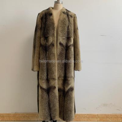 China Plus Size MINK FUR PARKA DESIGN BLACK REVERSIBLE MINK FUR JACKET for sale